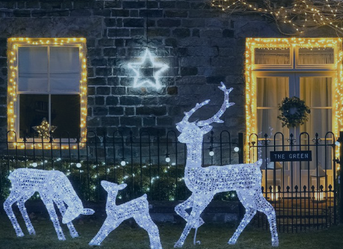 residential christmas light installation